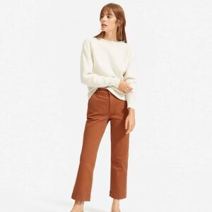 Everlane Straight-Leg Crop Pants